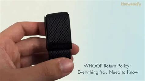 Everything You Need to Know About the Whoop Return Policy: Accessories