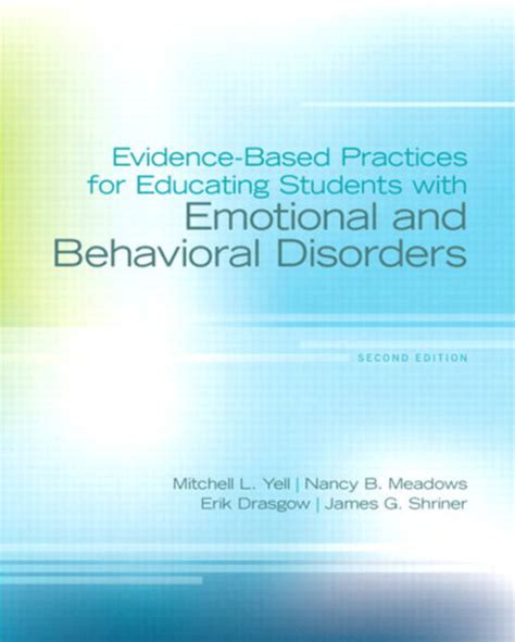 Evidence Based Practices for Educating Students with Emotional and Behavioral Disorders Epub