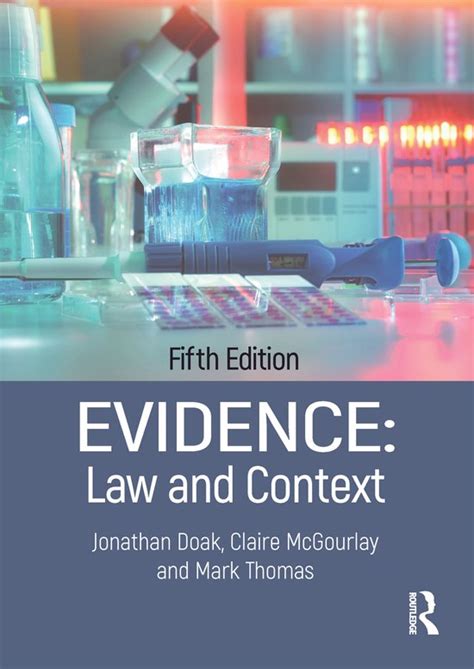 Evidence Law and Context Volume 2 Epub