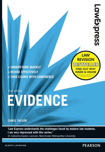 Evidence Uk Edition Law Express Epub