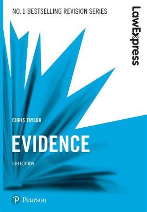 Evidence Uk Edition Law Express Epub