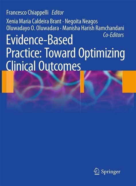 Evidence-Based Practice Toward Optimizing Clinical Outcomes Kindle Editon