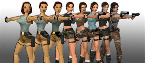 Evolution of Lara's Wardrobe