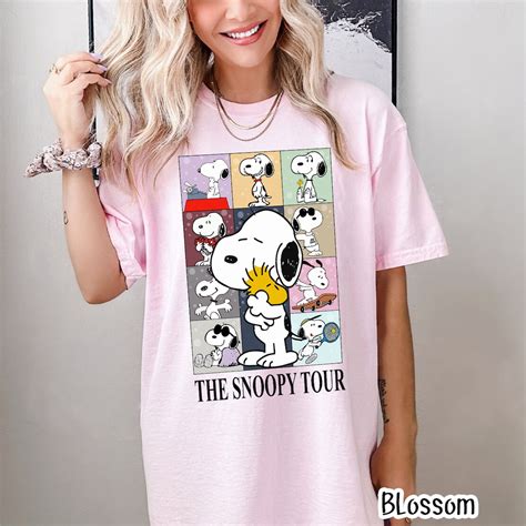 Evolution of Snoopy T-Shirts