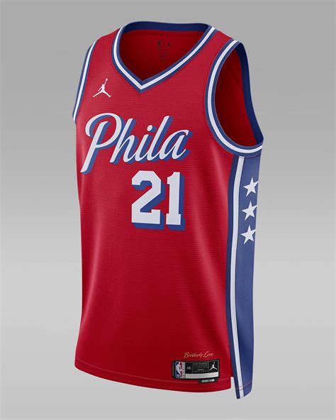 Evolution of the 76ers Jersey