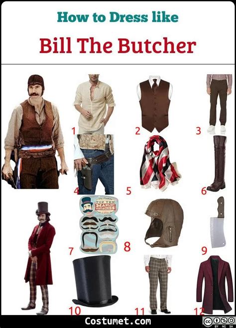 Evolution of the Butcher's Outfit