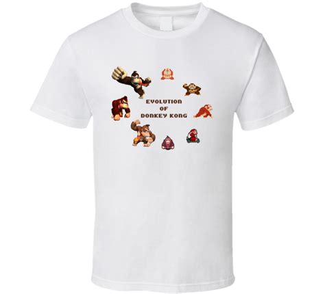 Evolution of the Donkey Kong Shirt