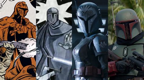 Evolution of the Female Mandalorian Helmet