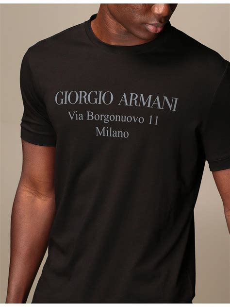 Evolution of the Giorgio Armani Black T-Shirt