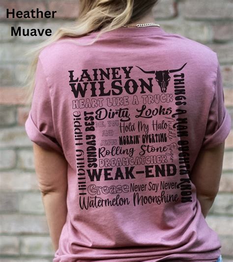 Evolution of the Lainey Wilson Shirt