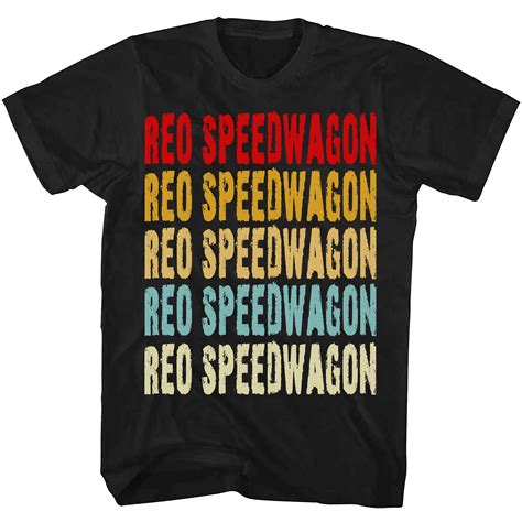 Evolution of the Reo Speedwagon Shirt