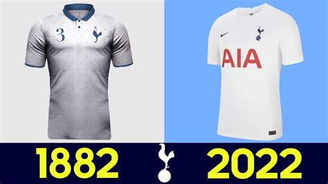 Evolution of the Tottenham Jersey