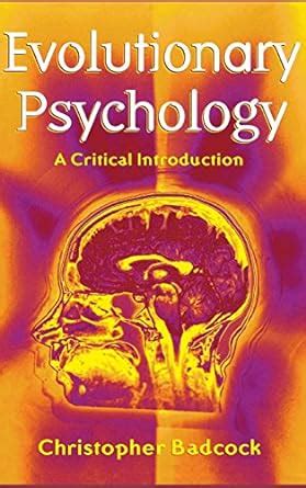 Evolutionary Psychology A Critical Introduction PDF