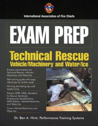 Exam Prep: Technical Rescue Vehicle/Machinery and Water/Ice Ebook PDF