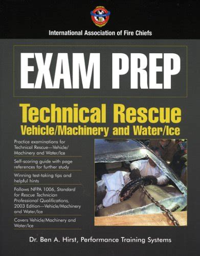 Exam Prep: Technical Rescue Vehicle/Machinery and Water/Ice Ebook PDF