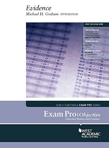 Exam Pro on Evidence Objective Exam Pro Series Doc