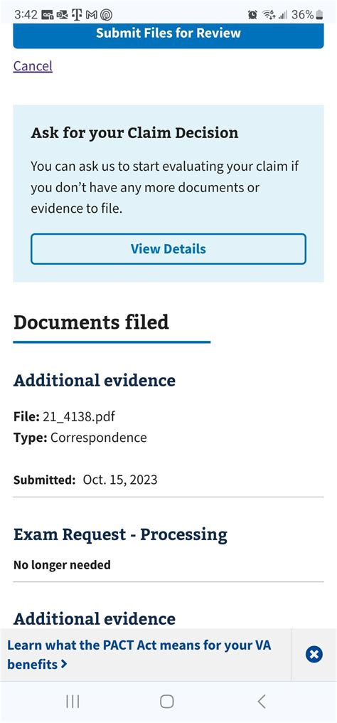 Exam Request Processing No Longer Needed
