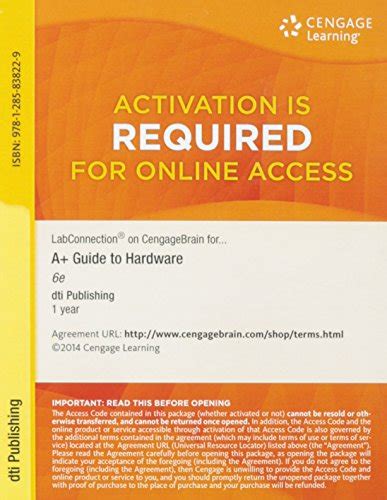 ExamConnection for A Guide to Hardware Printed Access Card Epub