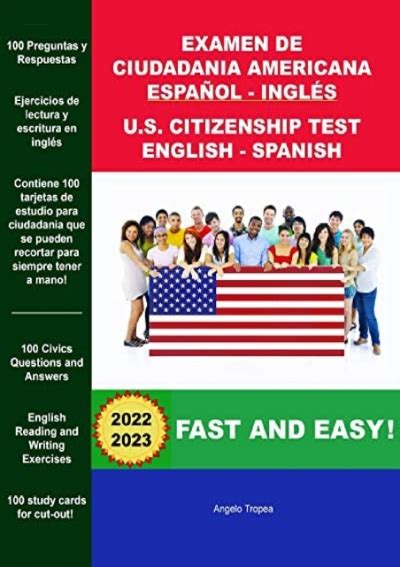 Examen de Ciudadania Americana Espanol y Ingles US Citizenship Test English and Spanish Spanish and English Edition Reader