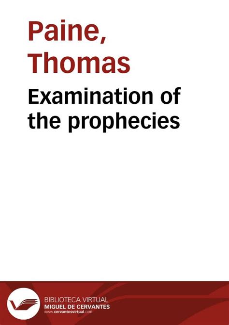 Examination of the Prophecies Doc