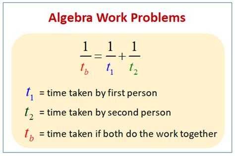 Example Of Work Problems With Solutions Doc