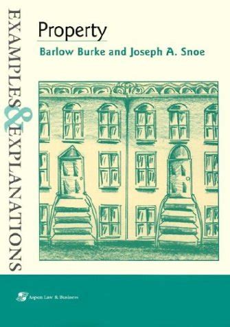 Examples Explanations Property Barlow Burke Kindle Editon