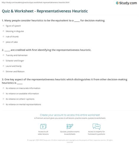 Exams Of Heuristics Sheet With Answers Doc