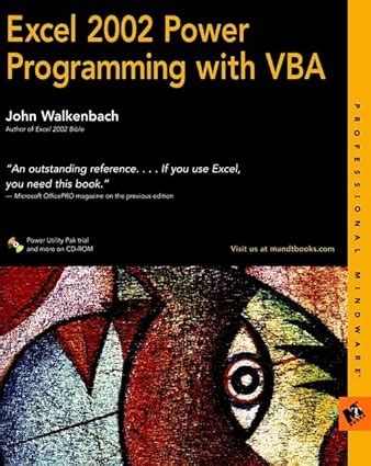 Excel 2002 Power Programming with VBA EXCEL POWER PROGRAMMING WITH VBA Doc