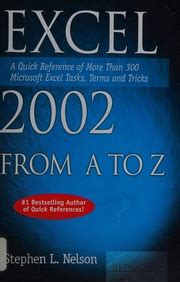 Excel 2002 from A to Z PDF