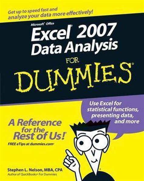 Excel 2007 Data Analysis For Dummies Doc