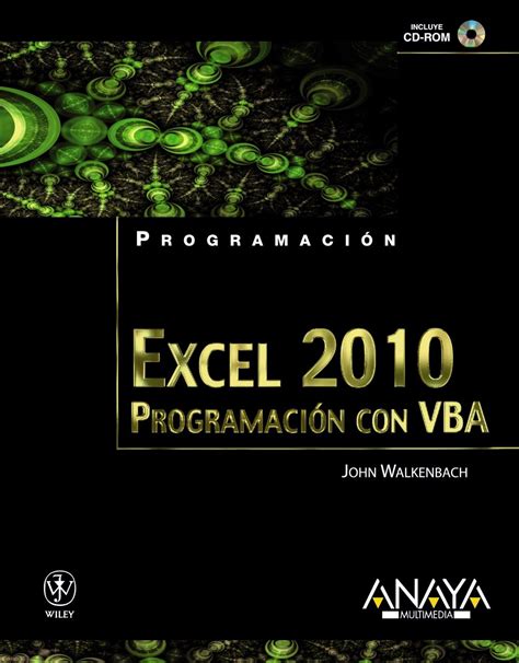 Excel 2010 Programación con VBA Power Programmingwith VBA Spanish Edition PDF