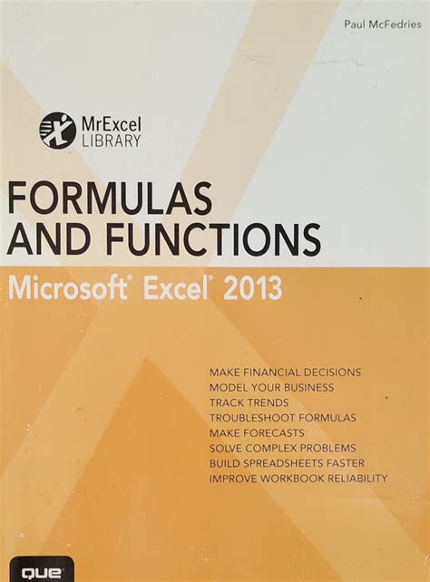 Excel 2013 Formulas Epub