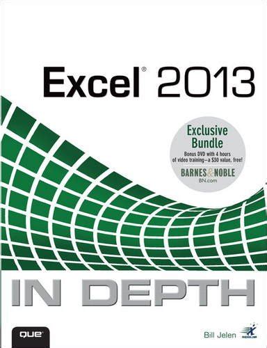 Excel 2013 In Depth Reader