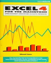 Excel 4 for the Macintosh Spreadsheet Solutions and Data Designs Epub