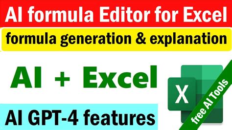 Excel AI Formula Generator: Power Up Your Spreadsheets with 250+ Formulas