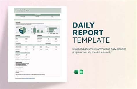 Excel Daily Report Template