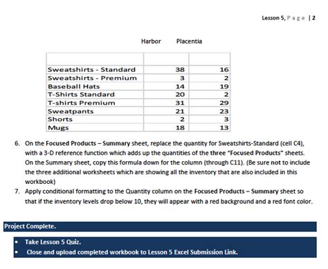 Excel Lesson 5 Review Questions Answers Epub