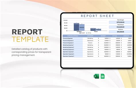 Excel Report Templates