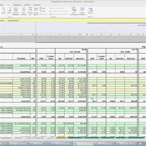 Excel Template For Joint Trench Electrical Estimating