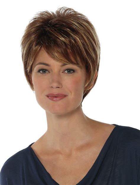 Excellent 5 Straight Brown Boycuts Comfortable Wigs by 2025