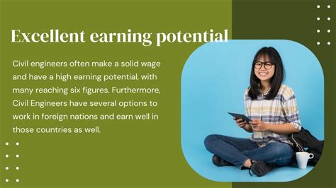 Excellent earning potential: