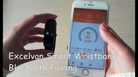 Excelvan Silicone Adjustable Wristband Bluetooth PDF