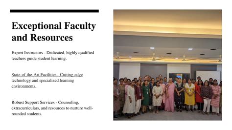 Exceptional Faculty and Curriculum: