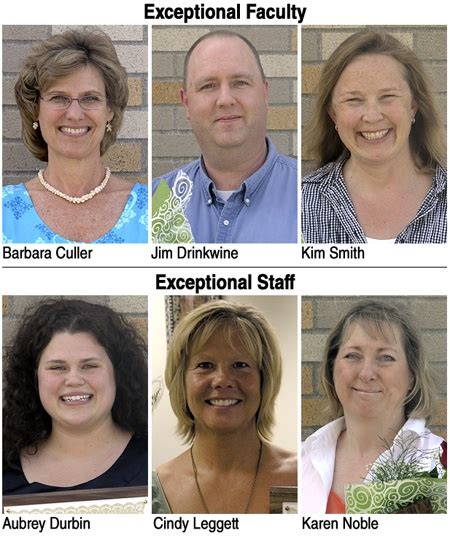 Exceptional Faculty and Staff:
