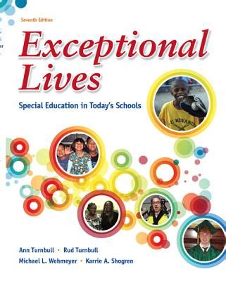 Exceptional Lives Special Education in Today's Schools Reader