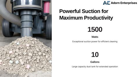 Exceptional Suction Power: