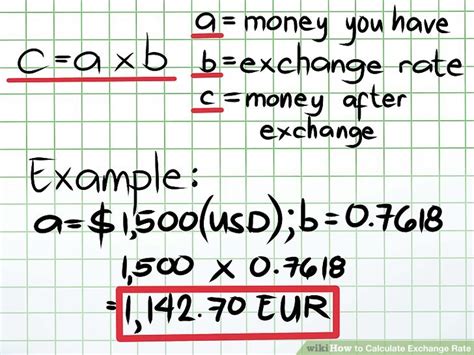 Exchange Rate Calculations