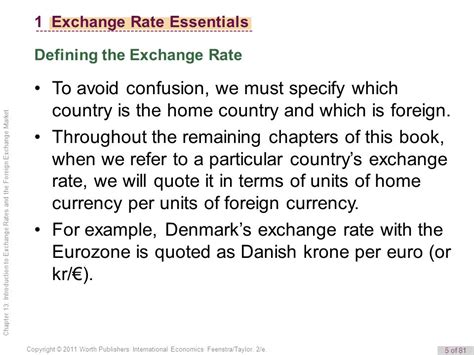 Exchange Rate Essentials