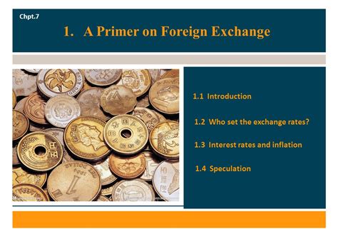 Exchange Rates: A Primer