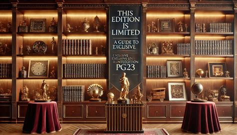 Exclusive Limited Edition Collectibles: The Ultimate Guide to Rarity and Value in Singapore